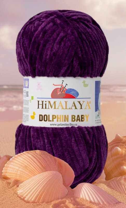 Dolphin baby 80328 tm.fialová 