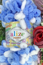 Puffy color 6371 modrá 
