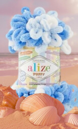 Puffy color 6371 modrá 