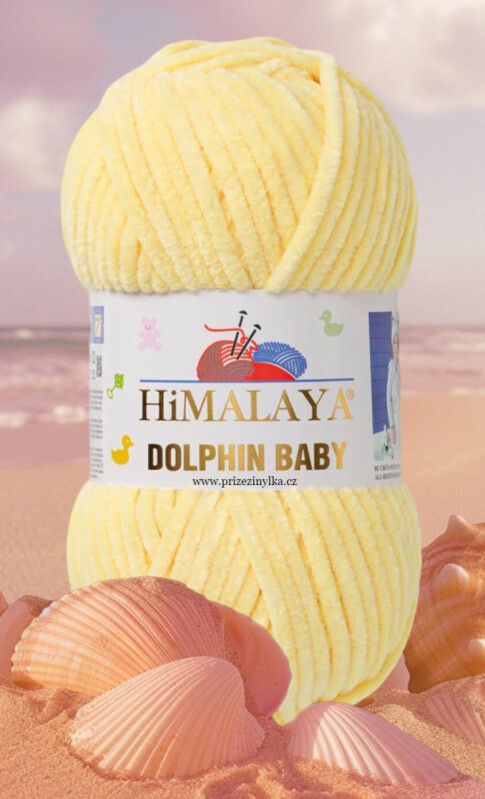 Dolphin baby 80302 sv.žlutá