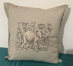 Povlak na polštářek 40x40 slon