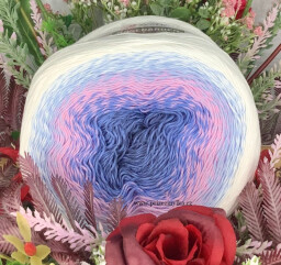 Rosegarden 301 modrá,růžová,sv.modrá,bílá