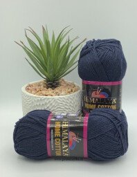 Home cotton 122-19 tm.modrá 